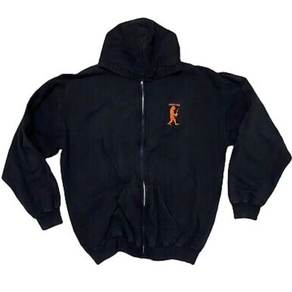 VTG AUTHENTIC Pearl Jam Hoodie 1998 Black - XXL RARE  Excellent Condition - Picture 4 of 4